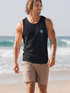 Herren Tank-Top Sommer Shirt mit Brustlogo Palme Aufdruck Fashion Surfen Muskelshirt Neverless®preview