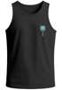 Herren Tank-Top Sommer Shirt mit Brustlogo Palme Aufdruck Fashion Surfen Muskelshirt Neverless®preview