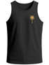 Herren Tank-Top Sommer Shirt mit Brustlogo Palme Aufdruck Fashion Surfen Muskelshirt Neverless®preview
