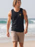 Herren Tank-Top Sommer Shirt mit Brustlogo Palme Aufdruck Fashion Surfen Muskelshirt Neverless®preview