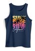 Herren Tank-Top Sommer Surf California Palmen Muskelshirt Muscle Shirt Neverless®preview