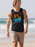 Herren Tank-Top Sommer Surf California Palmen Muskelshirt Muscle Shirt Neverless®preview