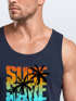 Herren Tank-Top Sommer Surf California Palmen Muskelshirt Muscle Shirt Neverless®preview