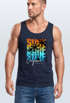 Herren Tank-Top Sommer Surf California Palmen Muskelshirt Muscle Shirt Neverless®preview