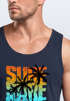 Herren Tank-Top Sommer Surf California Palmen Muskelshirt Muscle Shirt Neverless®preview