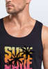 Herren Tank-Top Sommer Surf California Palmen Muskelshirt Muscle Shirt Neverless®preview