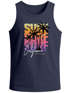Herren Tank-Top Sommer Surf California Palmen Muskelshirt Muscle Shirt Neverless®preview