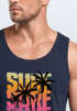 Herren Tank-Top Sommer Surf California Palmen Muskelshirt Muscle Shirt Neverless®preview