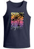 Herren Tank-Top Sommer Surf California Palmen Muskelshirt Muscle Shirt Neverless®preview