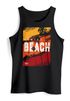 Herren Tank-Top Sommer Venice Beach Surfing Motiv Aufdruck Strand Palmen Fashion Muskelshirt Neverless®preview