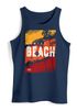 Herren Tank-Top Sommer Venice Beach Surfing Motiv Aufdruck Strand Palmen Fashion Muskelshirt Neverless®preview