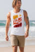 Herren Tank-Top Sommer Venice Beach Surfing Motiv Aufdruck Strand Palmen Fashion Muskelshirt Neverless®preview