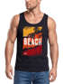 Herren Tank-Top Sommer Venice Beach Surfing Motiv Aufdruck Strand Palmen Fashion Muskelshirt Neverless®preview