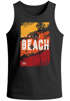 Herren Tank-Top Sommer Venice Beach Surfing Motiv Aufdruck Strand Palmen Fashion Muskelshirt Neverless®preview