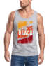 Herren Tank-Top Sommer Venice Beach Surfing Motiv Aufdruck Strand Palmen Fashion Muskelshirt Neverless®preview