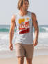 Herren Tank-Top Sommer Venice Beach Surfing Motiv Aufdruck Strand Palmen Fashion Muskelshirt Neverless®preview