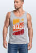 Herren Tank-Top Sommer Venice Beach Surfing Motiv Aufdruck Strand Palmen Fashion Muskelshirt Neverless®preview