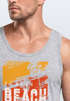 Herren Tank-Top Sommer Venice Beach Surfing Motiv Aufdruck Strand Palmen Fashion Muskelshirt Neverless®preview