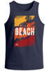 Herren Tank-Top Sommer Venice Beach Surfing Motiv Aufdruck Strand Palmen Fashion Muskelshirt Neverless®preview