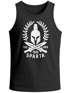 Herren Tank-Top Sparta Schriftzug Spartaner-Helm Schwert Muskelshirt Muscle -Shirt Neverless®preview