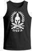 Herren Tank-Top Sparta Schriftzug Spartaner-Helm Schwert Muskelshirt Muscle -Shirt Neverless®preview