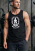 Herren Tank-Top Sparta Schriftzug Spartaner-Helm Schwert Muskelshirt Muscle -Shirt Neverless®preview