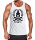 Herren Tank-Top Sparta Schriftzug Spartaner-Helm Schwert Muskelshirt Muscle -Shirt Neverless®preview