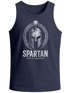 Herren Tank-Top Spartan Helm Athletic Printshirt Aufdruck Frontprint Muskelshirt Sommer Fashion Männer Neverless®preview