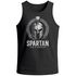Herren Tank-Top Spartan Helm Athletic Printshirt Aufdruck Frontprint Muskelshirt Sommer Fashion Männer Neverless®preview