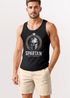 Herren Tank-Top Spartan Helm Athletic Printshirt Aufdruck Frontprint Muskelshirt Sommer Fashion Männer Neverless®preview