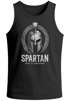 Herren Tank-Top Spartan Helm Athletic Printshirt Aufdruck Frontprint Muskelshirt Sommer Fashion Männer Neverless®preview