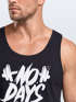 Herren Tank-Top Sport-Motiv Spruch No Days Off Hantel Training Gym Fitness Muskelshirt Muscle Shirt Neverless®preview