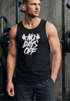 Herren Tank-Top Sport-Motiv Spruch No Days Off Hantel Training Gym Fitness Muskelshirt Muscle Shirt Neverless®preview