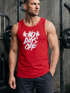 Herren Tank-Top Sport-Motiv Spruch No Days Off Hantel Training Gym Fitness Muskelshirt Muscle Shirt Neverless®preview