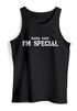 Herren Tank-Top Spruch lustig Mama Says I Am Special Ironie Sarkasmus Aufdruck Nerd Schrift Muskelshirt Neverless®preview