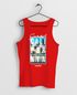 Herren Tank-Top Summer California Holidays Sommer Palmen Foto Print  Aufdruck Schrfitzug Muskelshirt Muscle Shirt Neverless®preview