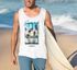 Herren Tank-Top Summer California Holidays Sommer Palmen Foto Print  Aufdruck Schrfitzug Muskelshirt Muscle Shirt Neverless®preview