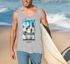 Herren Tank-Top Summer California Holidays Sommer Palmen Foto Print  Aufdruck Schrfitzug Muskelshirt Muscle Shirt Neverless®preview