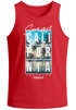Herren Tank-Top Summer California Holidays Sommer Palmen Foto Print  Aufdruck Schrfitzug Muskelshirt Muscle Shirt Neverless®preview