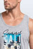 Herren Tank-Top Summer California Holidays Sommer Palmen Foto Print  Aufdruck Schrfitzug Muskelshirt Muscle Shirt Neverless®preview