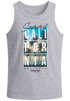 Herren Tank-Top Summer California Holidays Sommer Palmen Foto Print  Aufdruck Schrfitzug Muskelshirt Muscle Shirt Neverless®preview