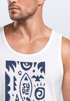 Herren Tank-Top Surf California Ethno Welle Meer Sommer Sonne Muskelshirt Muscle Shirt Neverless®preview