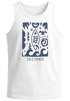 Herren Tank-Top Surf California Ethno Welle Meer Sommer Sonne Muskelshirt Muscle Shirt Neverless®preview