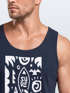 Herren Tank-Top Surf California Ethno Welle Meer Sommer Sonne Muskelshirt Muscle Shirt Neverless®preview