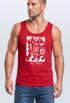 Herren Tank-Top Surf California Ethno Welle Meer Sommer Sonne Muskelshirt Muscle Shirt Neverless®preview