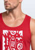 Herren Tank-Top Surf California Ethno Welle Meer Sommer Sonne Muskelshirt Muscle Shirt Neverless®preview