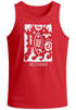 Herren Tank-Top Surf California Ethno Welle Meer Sommer Sonne Muskelshirt Muscle Shirt Neverless®preview