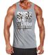 Herren Tank-Top Surf Design San Diego Palmen Beach Strand Sommer Palmen Muskelshirt Muscle Shirt Neverless®preview