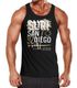 Herren Tank-Top Surf Design San Diego Palmen Beach Strand Sommer Palmen Muskelshirt Muscle Shirt Neverless®preview