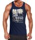 Herren Tank-Top Surf Design San Diego Palmen Beach Strand Sommer Palmen Muskelshirt Muscle Shirt Neverless®preview